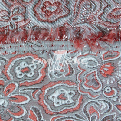 Ткань костюмная жаккард, 135 гр/м2, шир.150см, цвет красный№12 - купить в Череповце. Цена 441.92 руб.