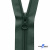 Спиральная молния Т5 890, 80 см, автомат, цвет т.зелёный - купить в Череповце. Цена: 16.61 руб.