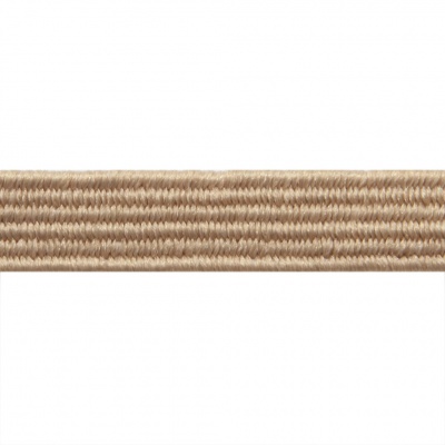 Резиновые нити с текстильным покрытием, шир. 6 мм ( упак.30 м/уп), цв.- 97-бежевый - купить в Череповце. Цена: 152.05 руб.