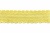 Тесьма кружевная 0621-1212А, шир. 45 мм/уп. 20+/-1 м, цвет 017-жёлтый - купить в Череповце. Цена: 1 033.32 руб.
