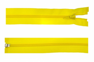 Спиральная молния Т5 131, 70 см, автомат, цвет жёлтый - купить в Череповце. Цена: 16.21 руб.