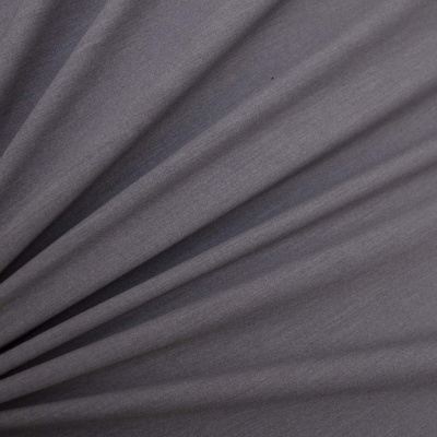 Костюмная ткань с вискозой "Палермо", 255 гр/м2, шир.150см, цвет св.серый - купить в Череповце. Цена 584.23 руб.