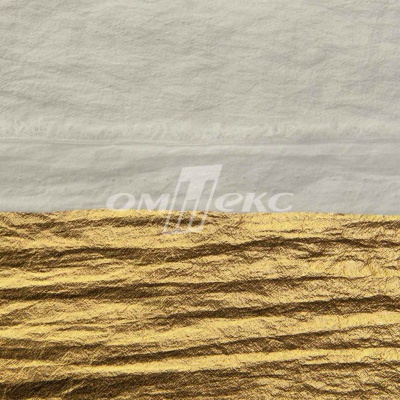 Текстильный материал "Диско"#1805 с покрытием РЕТ, 40гр/м2, 100% полиэстер, цв.5-золото - купить в Череповце. Цена 416.57 руб.