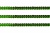 Пайетки "ОмТекс" на нитях, SILVER-BASE, 6 мм С / упак.73+/-1м, цв. 4 - зеленый - купить в Череповце. Цена: 484.77 руб.