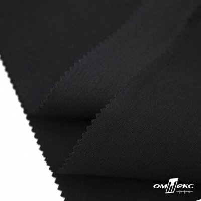 Ткань смесовая для спецодежды "Униформ", 200 гр/м2, шир.150 см, цвет чёрный - купить в Череповце. Цена 162.46 руб.