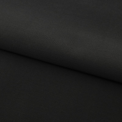 Костюмная ткань с вискозой "Меган", 210 гр/м2, шир.150см, цвет чёрный - купить в Череповце. Цена 378.55 руб.