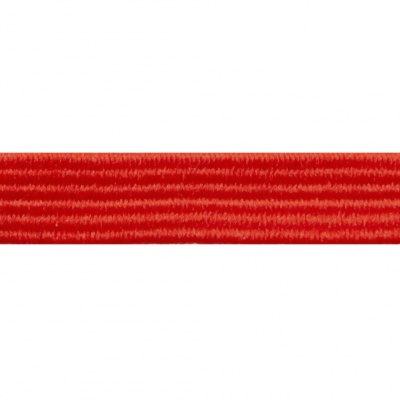 Резиновые нити с текстильным покрытием, шир. 6 мм ( упак.30 м/уп), цв.- 86-красный - купить в Череповце. Цена: 155.22 руб.