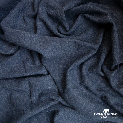 Ткань костюмная "Моник", 80% P, 16% R, 4% S, 250 г/м2, шир.150 см, цв-т.синий - купить в Череповце. Цена 555.82 руб.