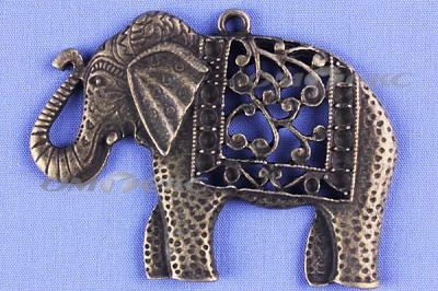 Декоративный элемент для творчества из металла "Слон"  - купить в Череповце. Цена: 26.66 руб.
