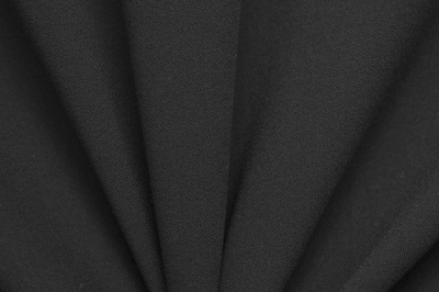 Костюмная ткань с вискозой "Бриджит", 210 гр/м2, шир.150см, цвет чёрный - купить в Череповце. Цена 570.73 руб.