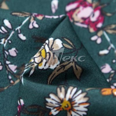 Плательная ткань "Фламенко" 6.1, 80 гр/м2, шир.150 см, принт растительный - купить в Череповце. Цена 241.49 руб.