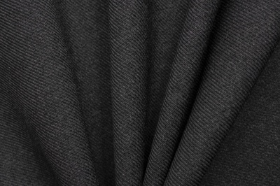 Ткань костюмная 25505 2003, 265 гр/м2, шир.150см, цвет т.серый - купить в Череповце. Цена 418.73 руб.