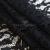 Кружевное полотно #2307, 145 гр/м2, шир.150см, цвет чёрный - купить в Череповце. Цена 449.07 руб.