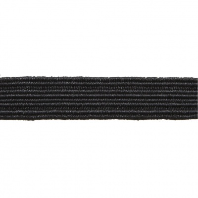 Резинка продежка С-52, шир. 7 мм (20 шт/10 м), цвет чёрный - купить в Череповце. Цена: 1 338.93 руб.
